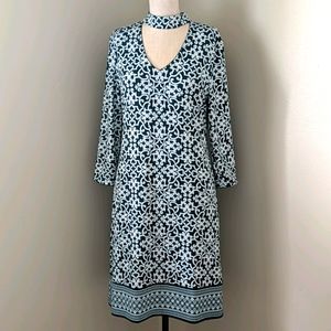 White House Black Marker Reversible Sheath Dress